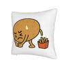 Potato Farting French Fries Pillow Case  Comfy Pillow Cover For Living Room Bed Chair Retro Trendy Cushion Cover