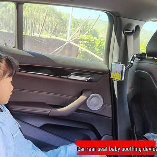 Rearview Mirror Anti-Shake Phone Holder Clip Mount