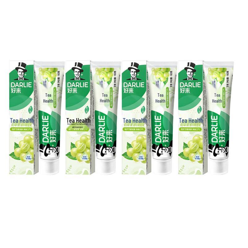 

Darlie Chabaijian Green Grape Tea Toothpaste 4-Pack