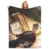 Sylus Love And Deepspace Super Soft Blanket Airplane Travel Plush Throw Blanket Funny Couch Chair Flannel Bedspread Bed Cover