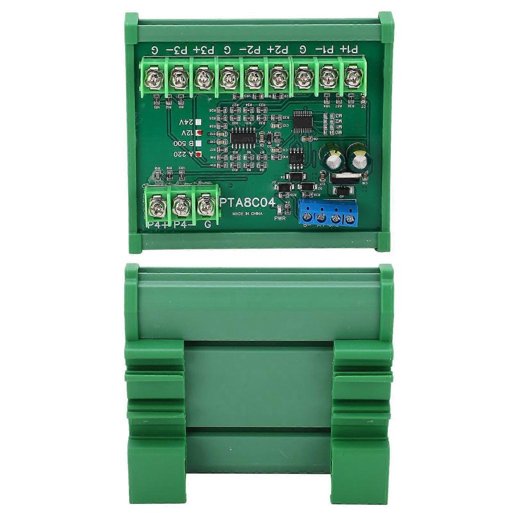 Hoge kwaliteit 4-kanaals PT100 RTD RS485 Temperatuursensor Module Modbus ...