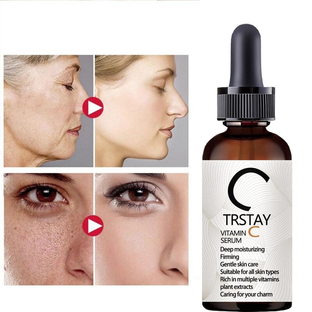 Facial Essential Oil Brightening Hyaluronic Acid Moisturizing Essence Deep Care Anti-Wrinkle Whitening Gold Skin Care