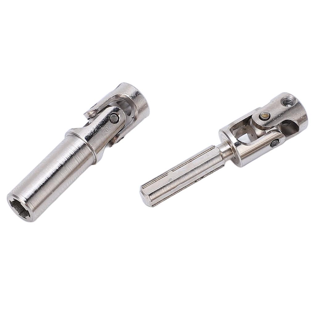 2pcs RC Center Drive Shaft Set CNC Steel for AXIAL SCX24 JT Gladiator 1/24 Crawler Car