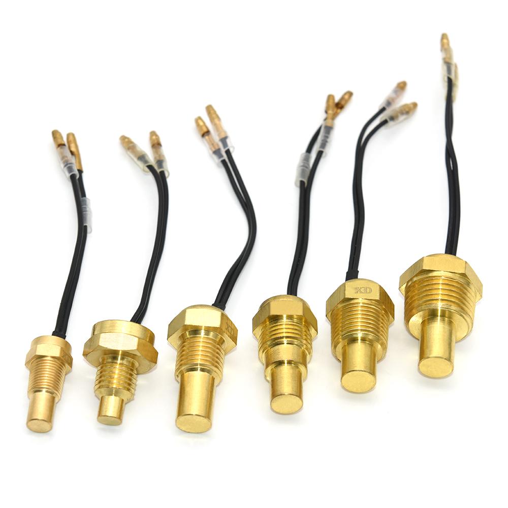 10MM 12MM 14MM 16MM 17MM 18MM 21MM Water Temperature Sensor Universal For 12V/24V Digital Car Truck Gauge Electric Meter NPT1/8