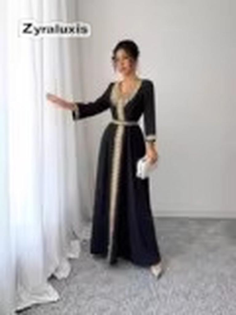 Ruffled Floral Collar Long Sleeve Dress for Women, Elegant Court Style