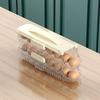 Food-Grade Sealed Egg Storage Box - Refrigerator Door Organizer
