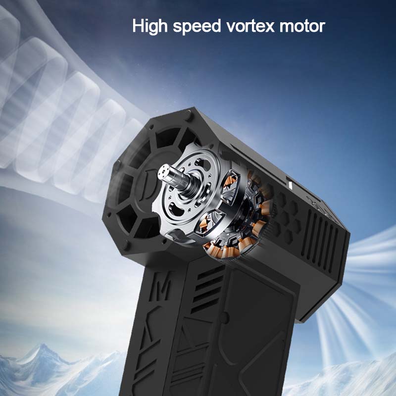 Violent Fan High Speed Turbofan With High Air Volume Brushless Charging Handheld Outdoor Car Blower