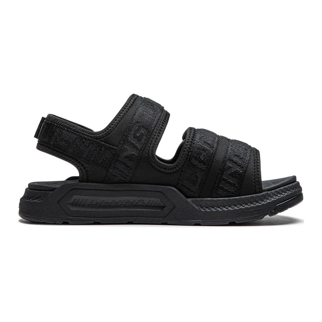 Li Ning YOUNG Sports Life Collection COKA YOUNG Smooth Ride Sandal Black Teenagers YKUU006-3
