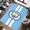 MCFC logo Carpet Rug for Living Room Bedroom Home Sofa Decoration,Kids play Nonslip Floor Mat