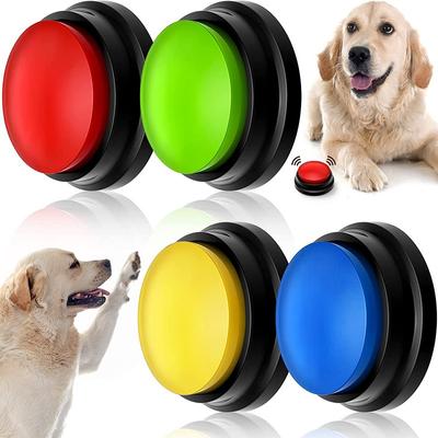 Lustiges Hundespielzeug zum Aufzeichnen von Haustieren, für unterwegs, sprechende Haustierstarter, sprechende Haustierknöpfe, tragbar, niedlich, Haustierbedarf, Kommunikation mit Hunden