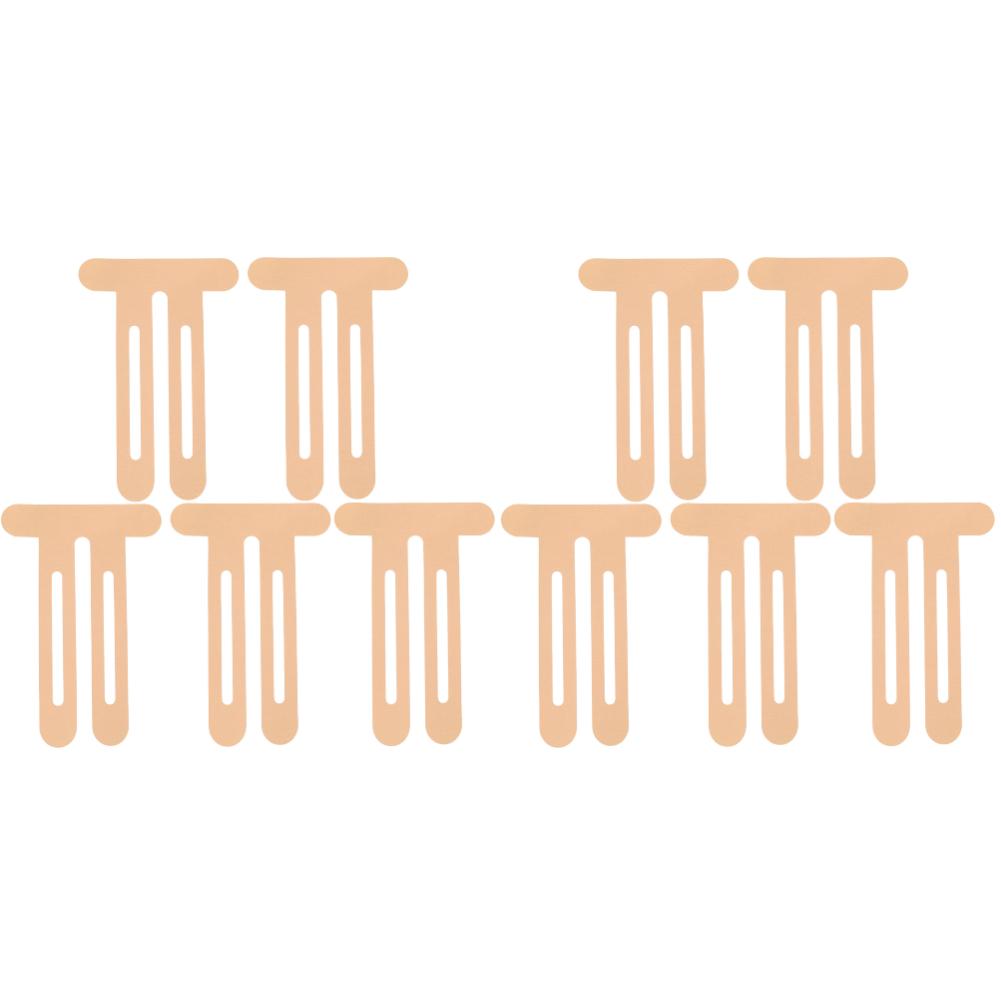 

1-5 шт. Кинезиотейп для колена, спортивные эластичные ленты, защитные пластыри, дышащий хлопковый спортивный тейп для поддержки колена 2 Set 10Pcs бежевый