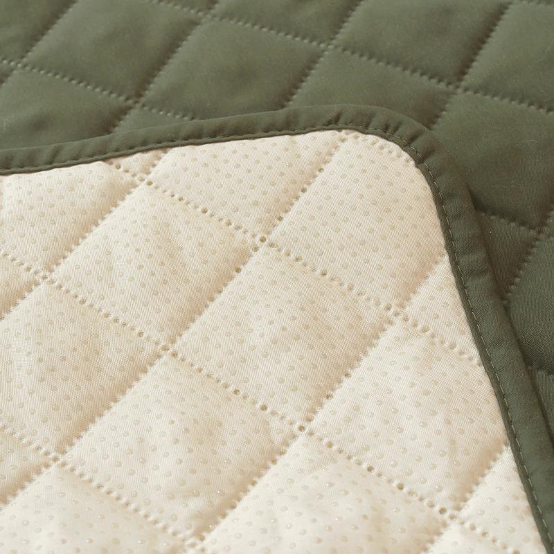 Dog Bed Blanket Dog Mat Sofa Couch Cover Pet Pad with Neck Pillow Washable Calming Nest for Travel Home