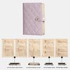 2026 New Style Gold Jewelry Storage Book with Large Capacity Earring Compartments