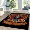 Haz-mat Skull And Axes Floor Mats for Living Room, Bedroom and Room Decoration Are Suitable for Gifts.