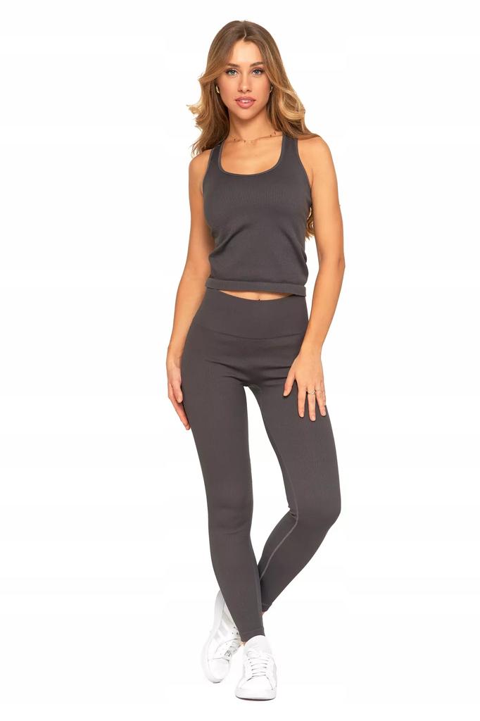 Women's Sleeveless Top T-Shirt Graphite Shirt MORAJ S/M GRAPHITE