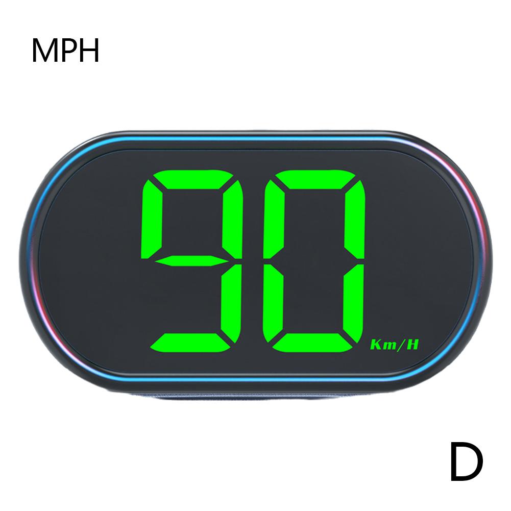 

GPS Автомобильный цифровой спидометр HUD Head Up Display Eletronicos Speed Alarm Gadgets Inteligentes Для всех автомобилей MPH KMH