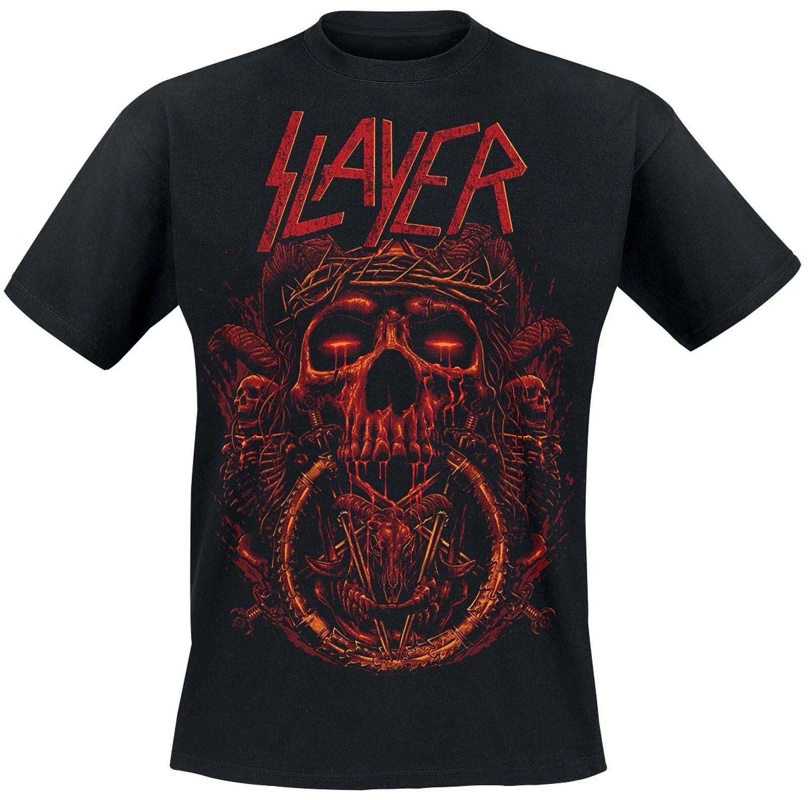 SLAYER cd lgo CROWN OF THORNS Official SHIRT MED New awaits mercy reign south XL