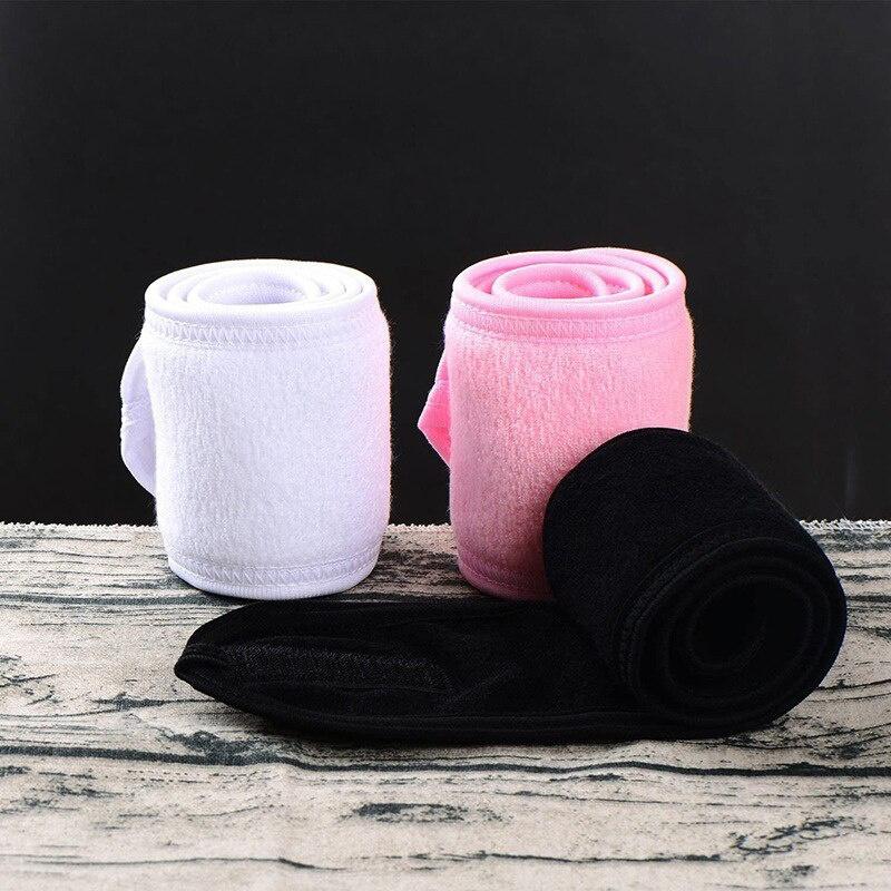 1pc Facial Spa Headband Makeup Shower Bath Wrap Sport Hairband Terry Cloth Adjustable Stretch Towel Head Wrap