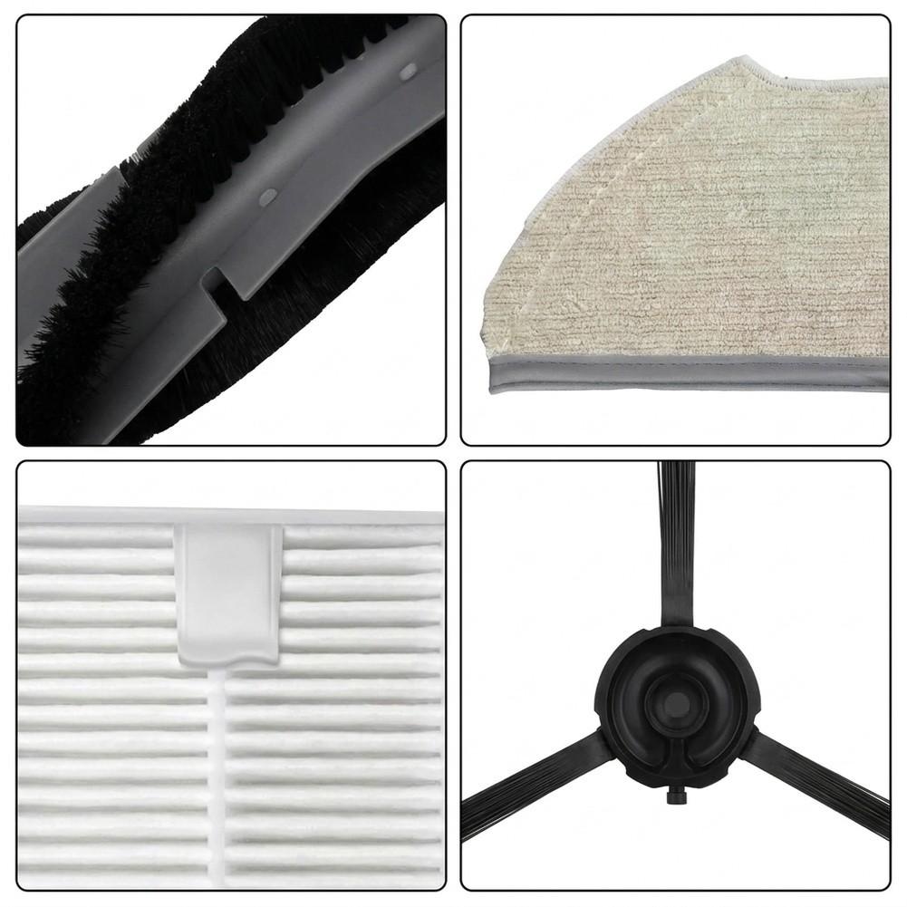 Replacement Accessories Kit For BOTLUXE E10+ Robot Vacuum Cleaner Vacuums Cleaner Parts Homes Appliance Parts