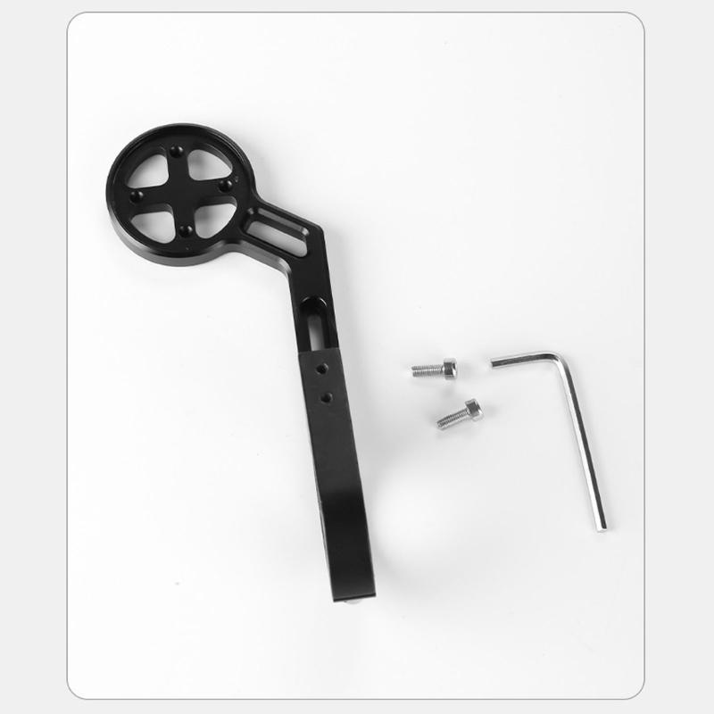 Bike Computer Mount Kit Aluminum Alloy Material Simple Setup Universal Compatibility Secure Mounting for Rough Terrains