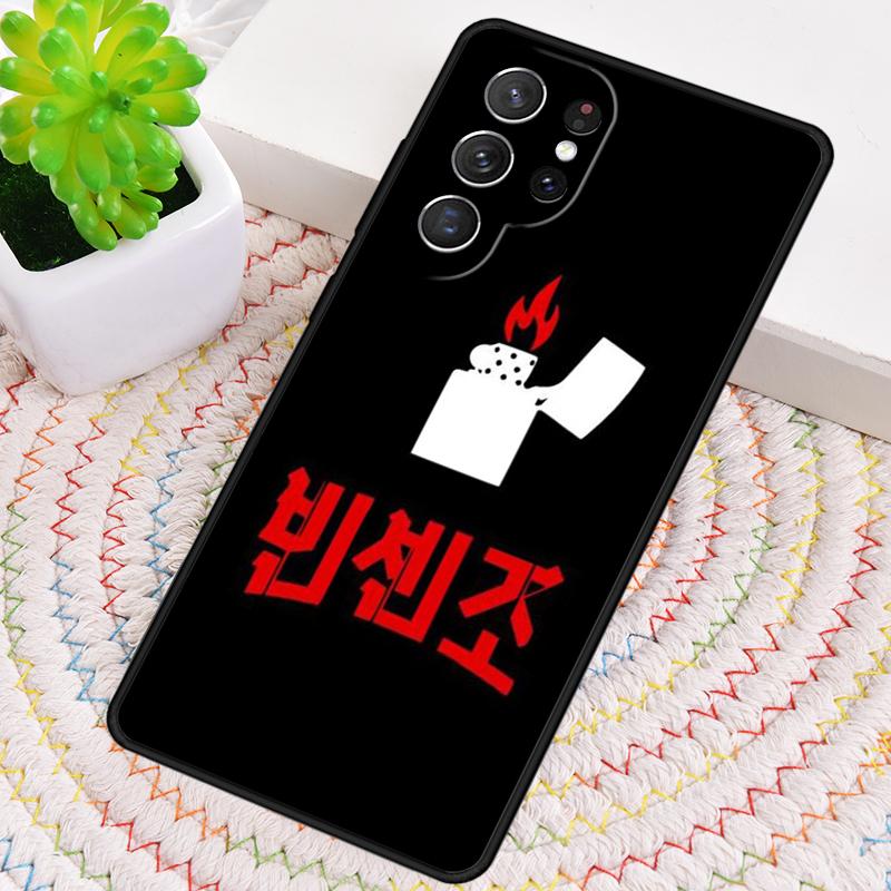 Vincenzo Cassano Kdrama TPU Phone Case For Samsung Galaxy note 10 pro S26 S25 S24 S23 S22 Ultra Plus S21 FE S20 Shockproof Cover