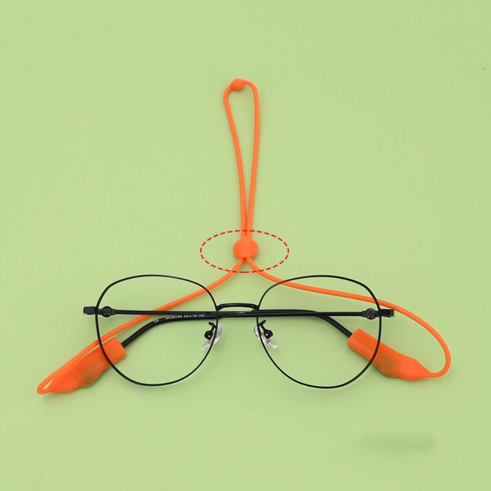 Elder Anti-lost Silicone Glasses Lanyard Kid Glasses Chain Glasses Cord Holders Eyeglasses Straps