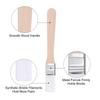 1/12Pcs Nylon Paint Brush 0.6 inch Bent Head Door Painting Tool  Wall