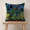 NNinja Movie TTurtles  Pillow Covers Cartoon Sofa Decorative Home Doublesided Printing Short Plush Cute Cushion Cover