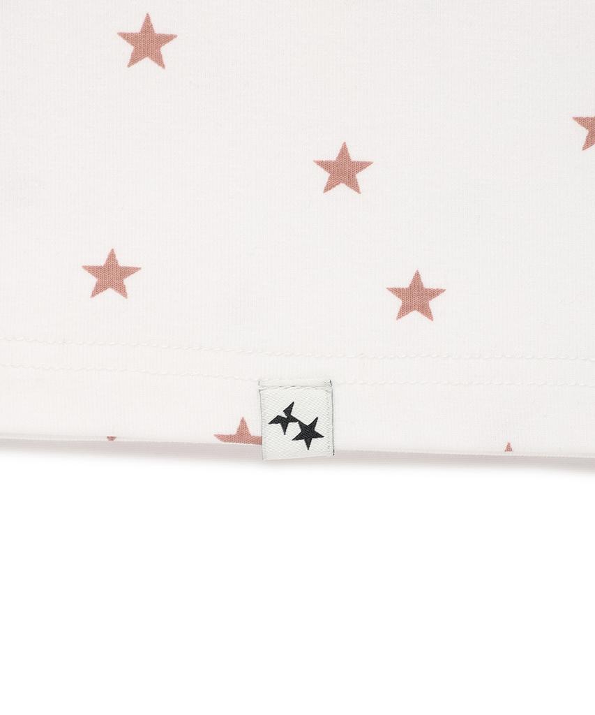 CAVISH Striped Star Raglan Ls Tee White(Cv2Gsft550A)