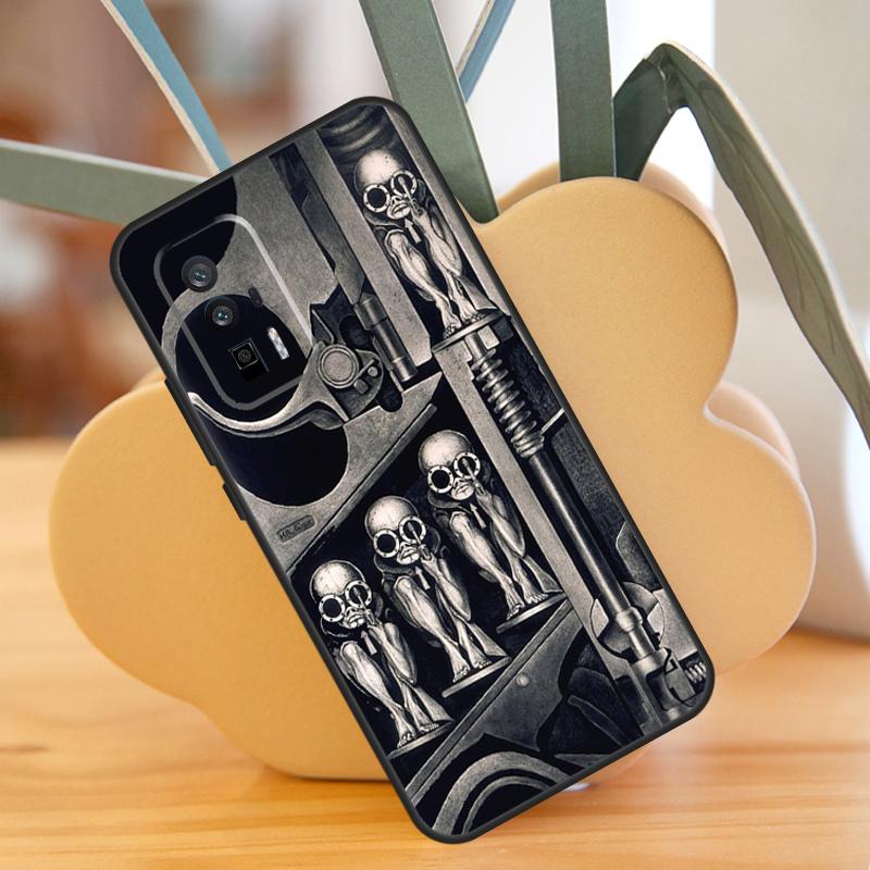 Funny Alien Case For POCO X6 F6 Pro M6 X3 X5 M5s F3 F5 Xiaomi 14 Ultra 12 13 Lite 11T 12T 13T Pro Cover