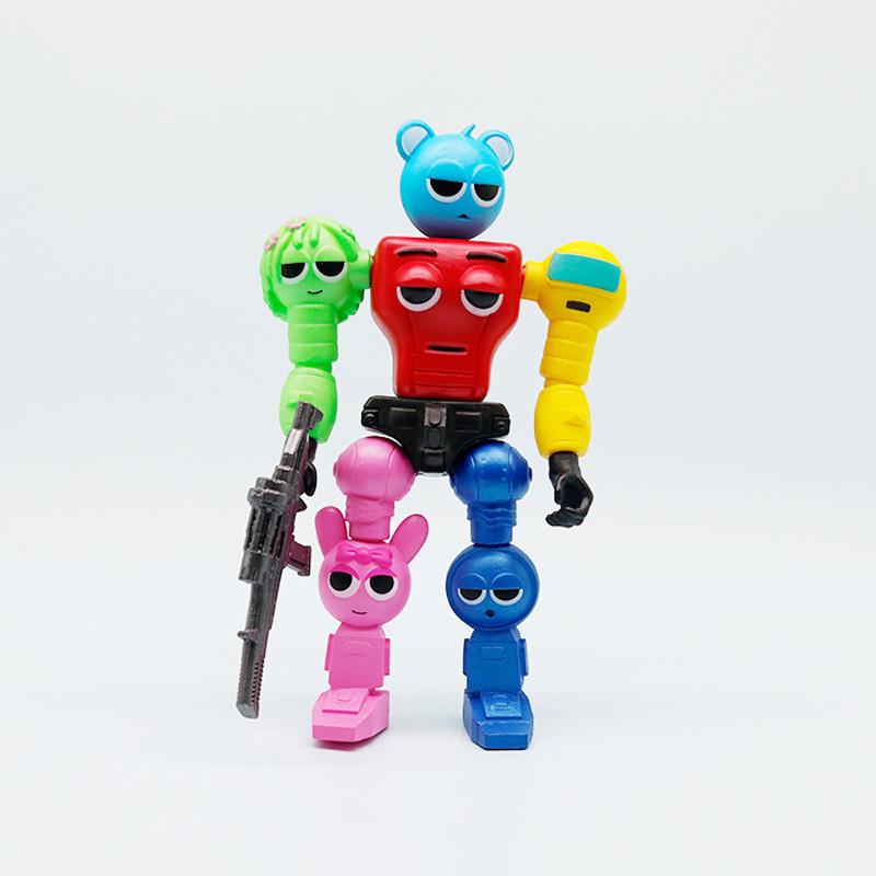 Sprunki Box Robot Pvc Figure For Collectors And Gaming Fans