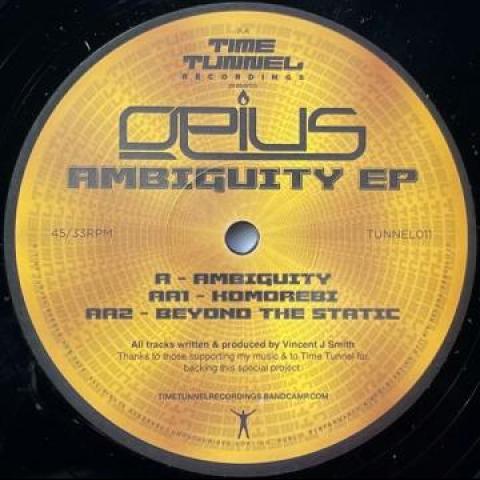 

12inch Record OPIUS - Ambiguity EP TUNNEL011 Time Tunnel 2022 UK Reggae, Ska & Dub