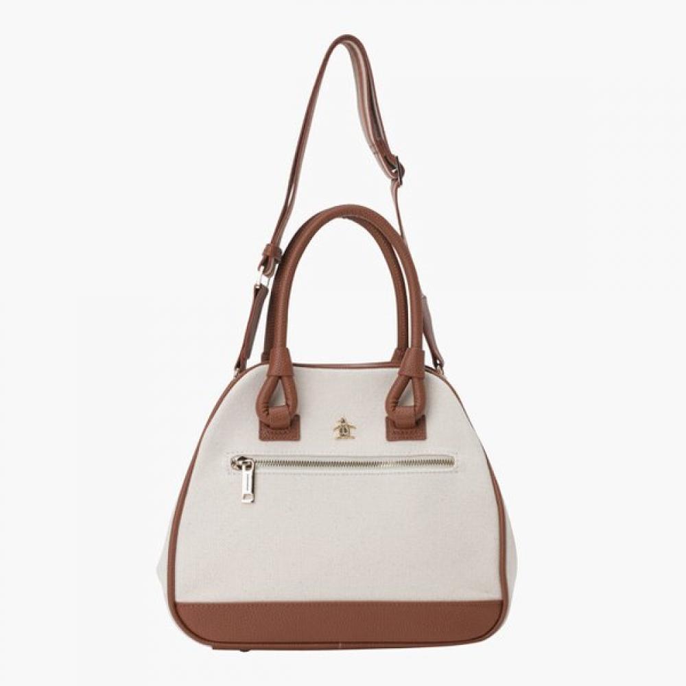 MunSingwear Women S canvaS Open Cart Bag White Mp322lbg83