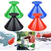 2026 Car Ice Scrapers,Snow Scraper,Magical Ice Scrapers For Car Windshield,4 Pcs Portable Multifunctional Snow Remover Wiper,Upgrade 2-In-1 Refueling