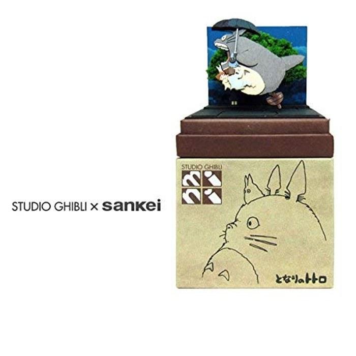 Sankei Studio Ghibli Mini My Neighbor Totoro Totoro and Sightseeing Flight Papercraft MP07-88 Multicolor Mini