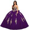 Gold Lace Applique Adult Dress Fluffy Strapless Tube Top Tulle Ball Dress Glitter Princess Dress Dress