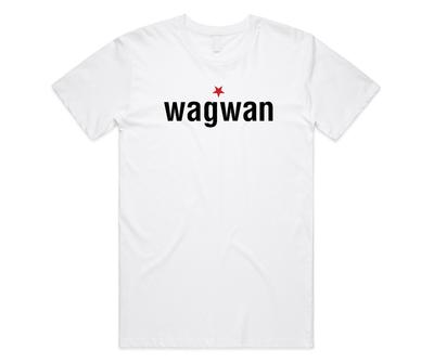 WAGWAN Tričko Tee Vtipná Parodie Wagamama Streetwear Pánské Dámské Vánoční Dárek
