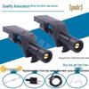8th Gen Accord, 10th Gen Civic, and CRV Compatible Copper Eye Fan-Shaped Wiper Blade & Washer Nozzle