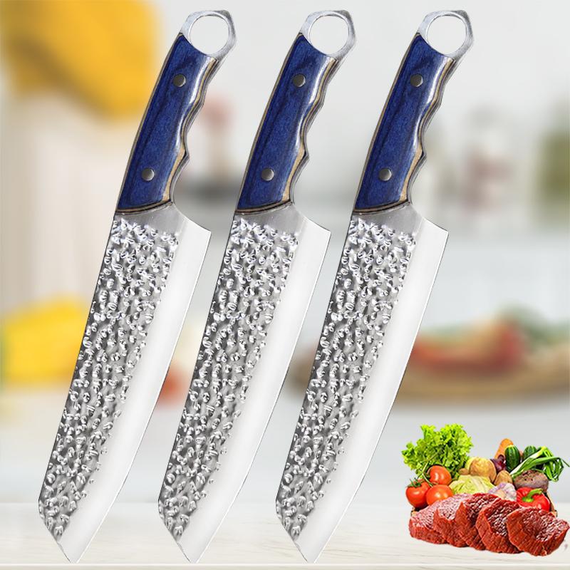 Kitchen Chef Knife Stainless Steel Meat Cleaver Boning Knife Forged Butcher Knife Househould Vegetable Fruit Knife Kitchen Tools