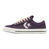 Converse Star Player 76 Suede Comfortable Versatile Low-Top Canvas Shoes Unisex Sneakers Purple White A14585C