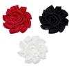 Elegant 3D Flower Patch Bridal Applique Soft Fashion Vintage Flower Brooches for Wedding Dresses and Evening Gowns