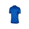 Nike Chelsea FC Home Stadium Jersey 21/22 Season Breathable Straight Fit Men Sports Jersey Blue CV7889-409