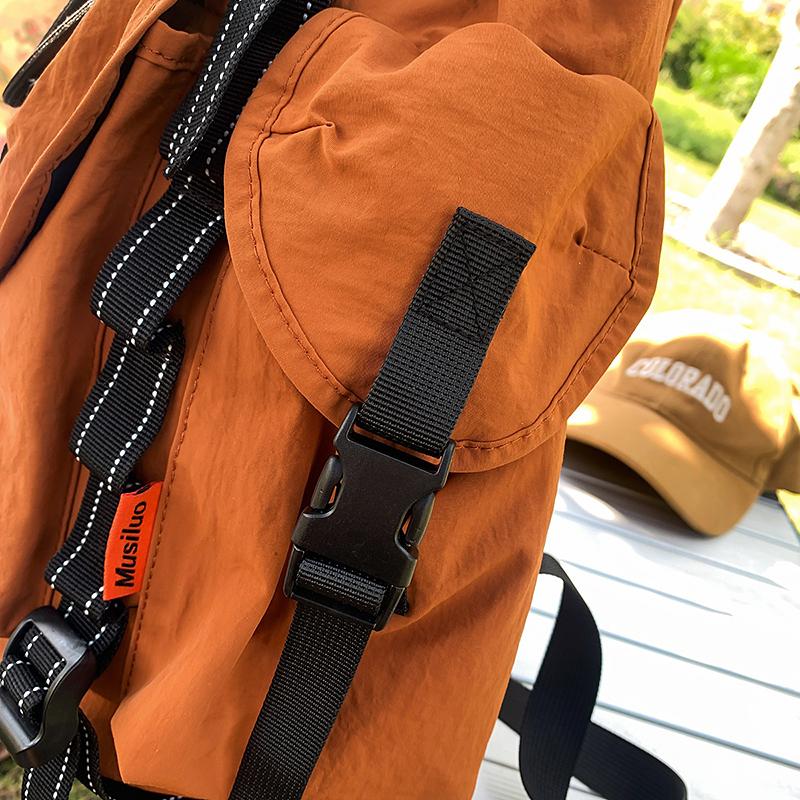Men's Outdoor Hiking Mountaineering Bag Large Capacity Travel Backpack Women's Lightweight Computer Backpack Student Schoolbag