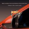 Rearview Mirror Decor - Car Multifunctional Rain Eyebrow Adhesive Waterproof Wind-Powered with Lighting Car Accessories for Auto