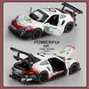 Porsche 911 GT3 RSR Wersja dopasowująca Symulacja Diecast & Toy Pojazdy Dźwięki & Światło Samochód Pull Back 1:Model supersamochodu ze stopu 32