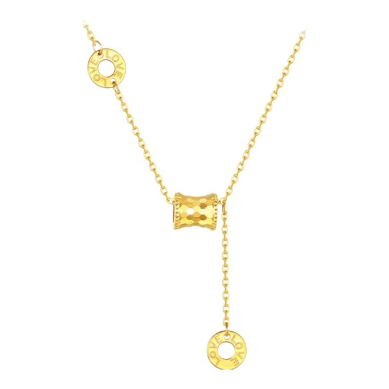 Chow Tai Seng Sterling Silver Slim Waist Necklace