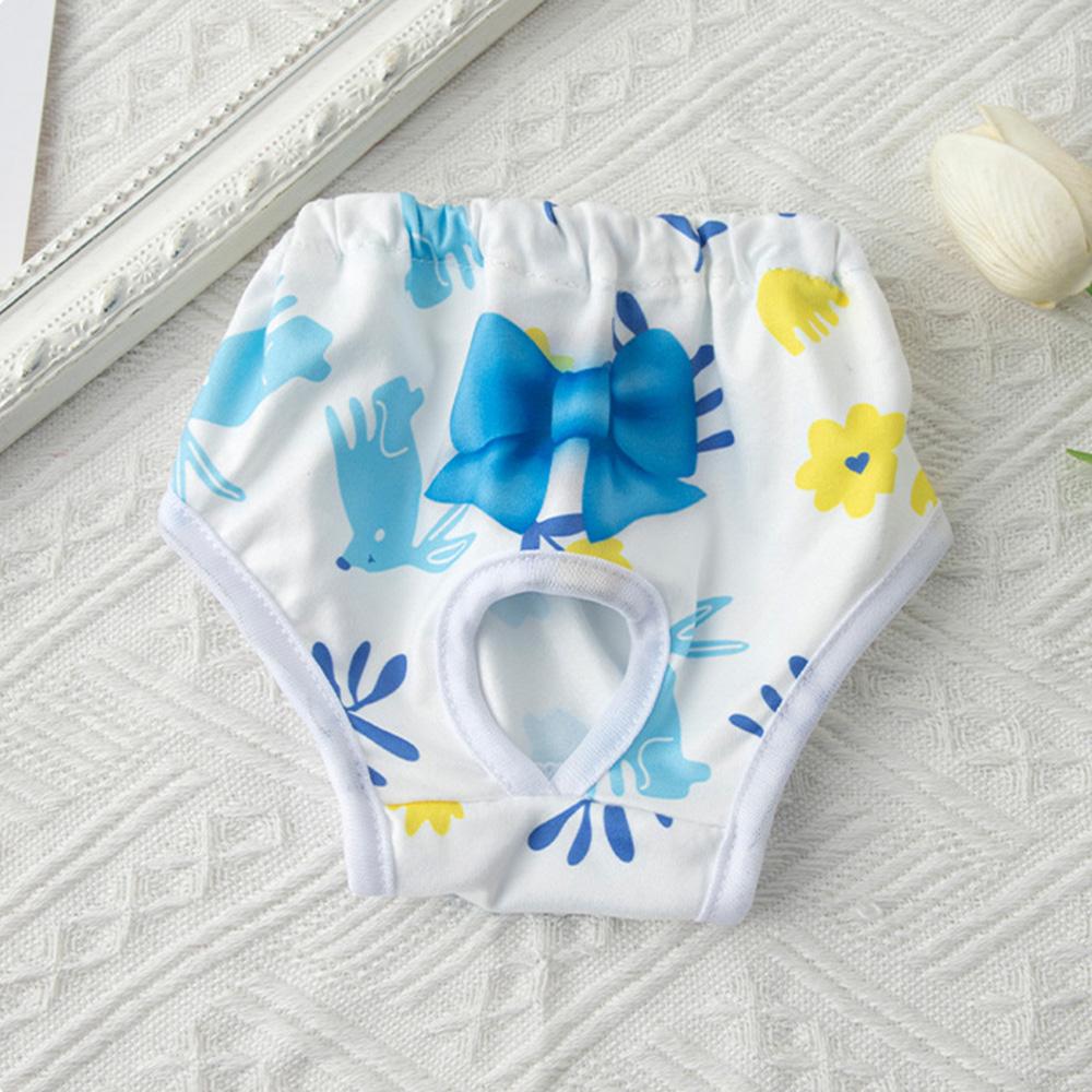 Reusable Female Pet Diaper Shorts for Small Dogs Prevent Harassment Puppy Dog Physiological Pants Chihuahua Maltese Underwear