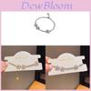 Floral Zircon Pendant Bracelets For Women With Elegant Copper And Plastic Material