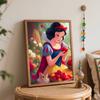 Disney Snow White Digital Oil Painting Diy Coloring Handpainted Filling Home Decoration Gift Artistic Canvas Wall Art Crafts for Home