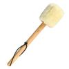 Drum Mallet Antislip Bass Drum Percussion Stick Hammer Wooden Musical Drumstick with Soft Felt Beige SP 01 37cm